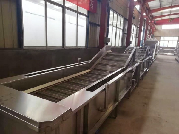 光銳機械包裝袋清洗烘干流水線