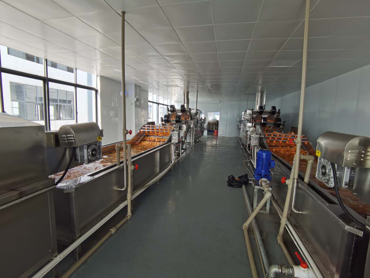 螺螄粉調(diào)料包巴氏殺菌機(jī)、螺螄粉調(diào)料包烘干線、螺螄粉調(diào)料包巴氏殺菌烘干流水線