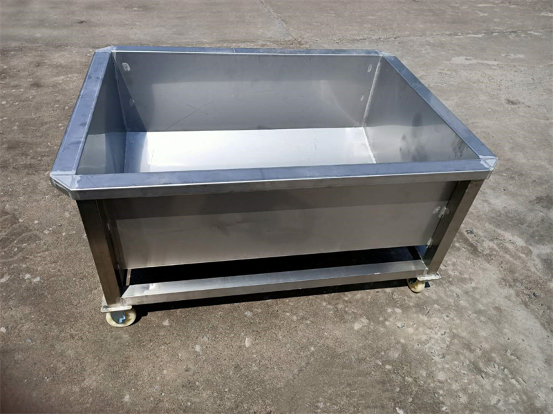 食品廠用不銹鋼周轉(zhuǎn)車(chē)