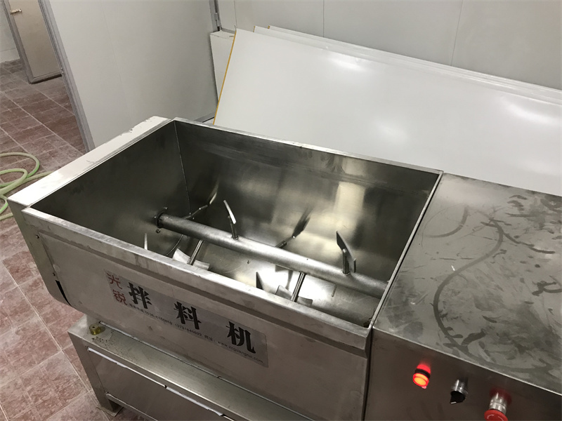 光銳小魚仔黃豆醬方形拌料機