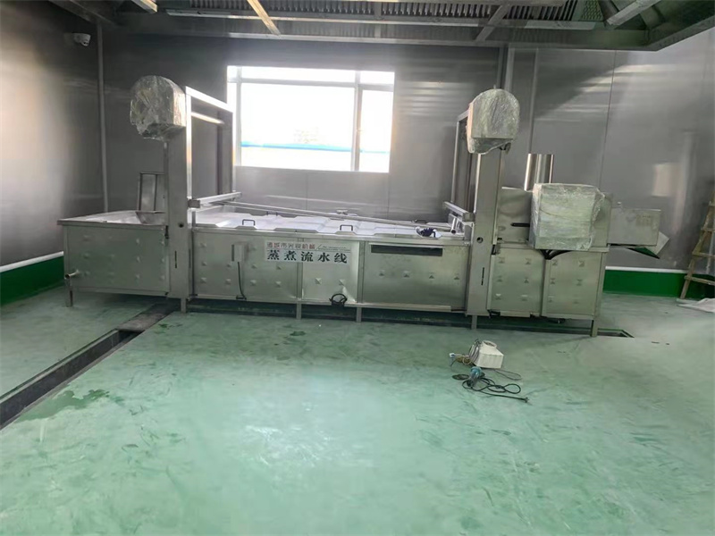 豬蹄雞爪等禽肉類(lèi)蒸煮線(xiàn)