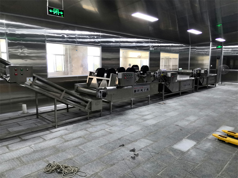 烘干流水線上的翻轉(zhuǎn)風(fēng)干機