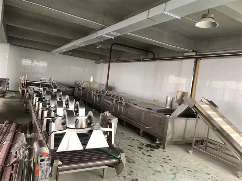 風(fēng)干流水線上的風(fēng)干機