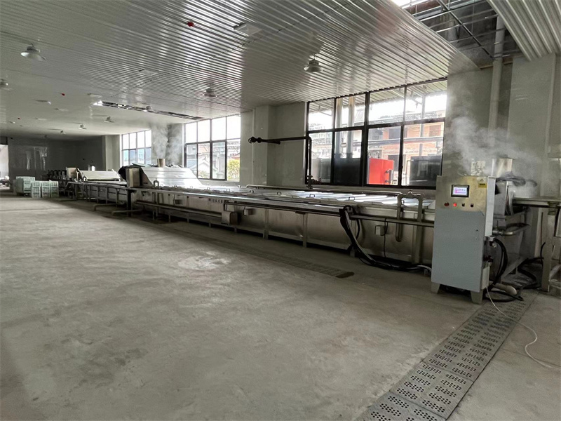 泡椒竹筍巴氏滅菌、冷卻、風(fēng)干流水線