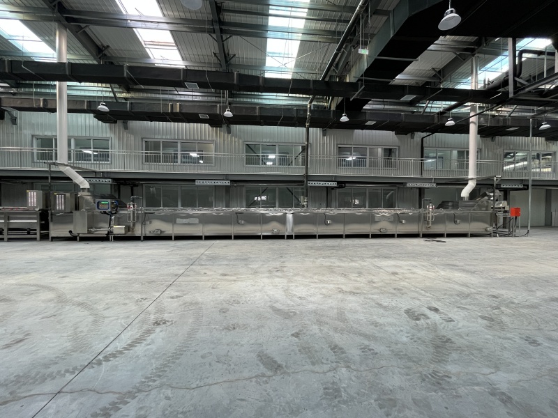 酸菜巴氏殺 菌清洗風(fēng)干線