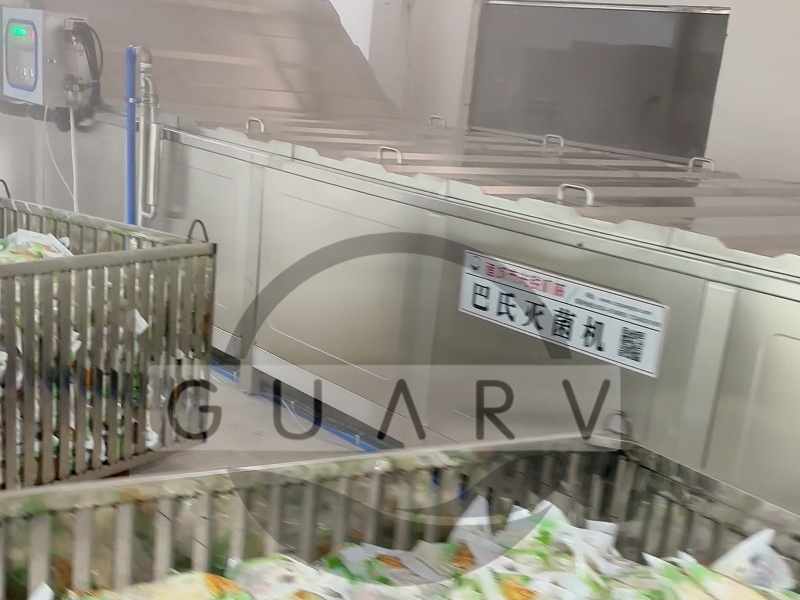 竹筍包裝袋清洗巴氏線